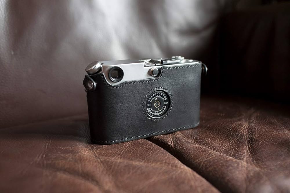 Amazon.com : Funper Handmade Genuine Real Leather Half